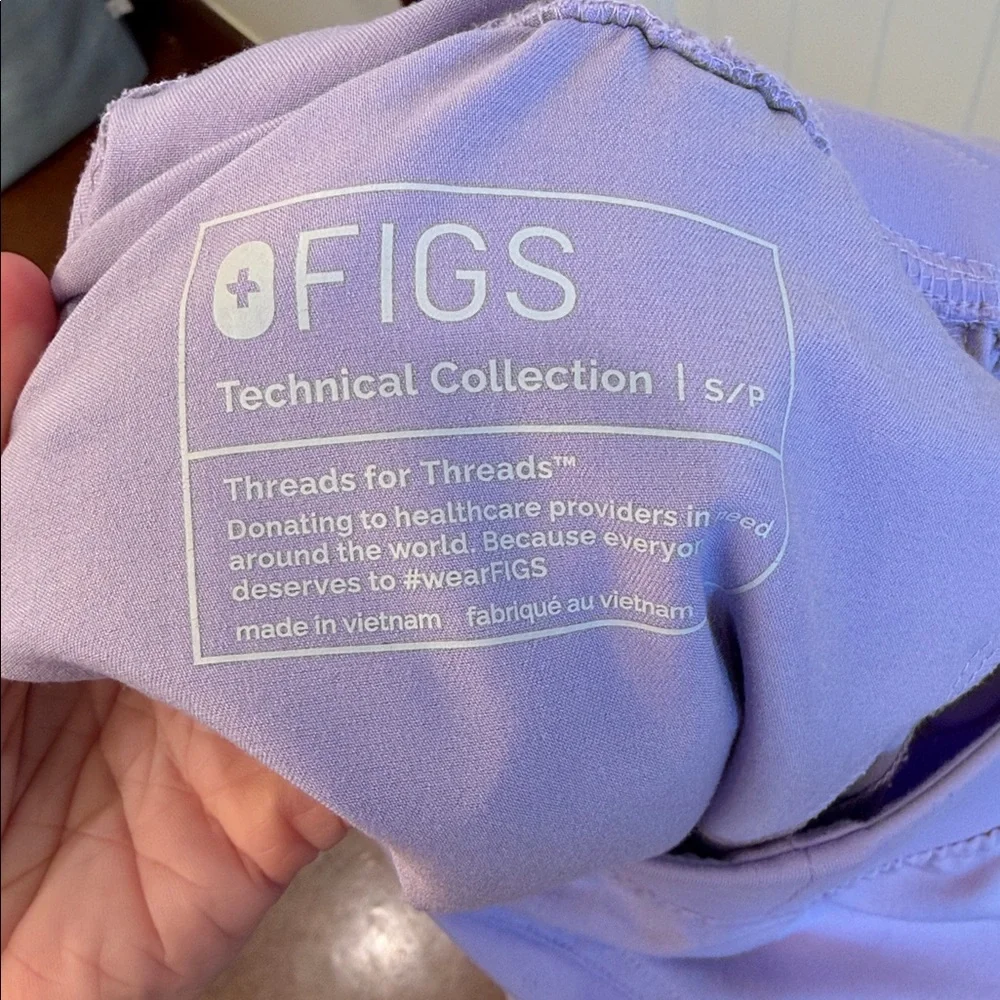 Figs Lavender Dew Kade Cargo Pants - Picture 4 of 4